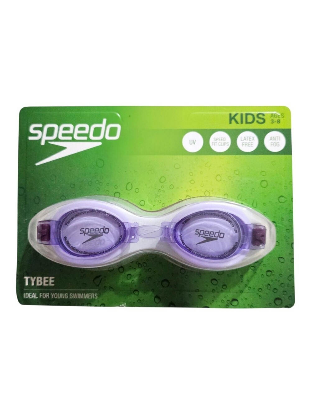 Speedo Tybee kids Purple swim goggles